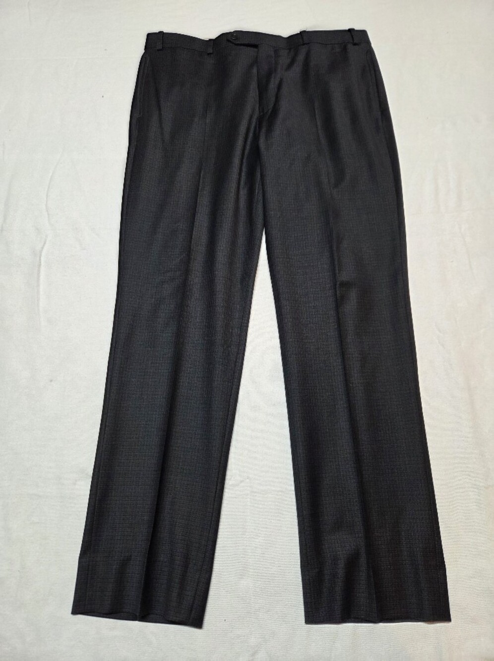 Brooks Brothers Men's Dark Gray Pinstripe Dress Pants 38x32